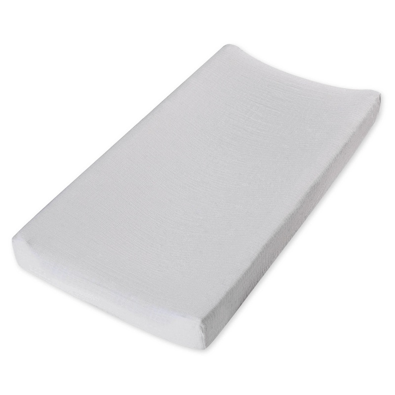 Aden + Anais Essentials Changing Pad Cover, Solid Dyed Grey