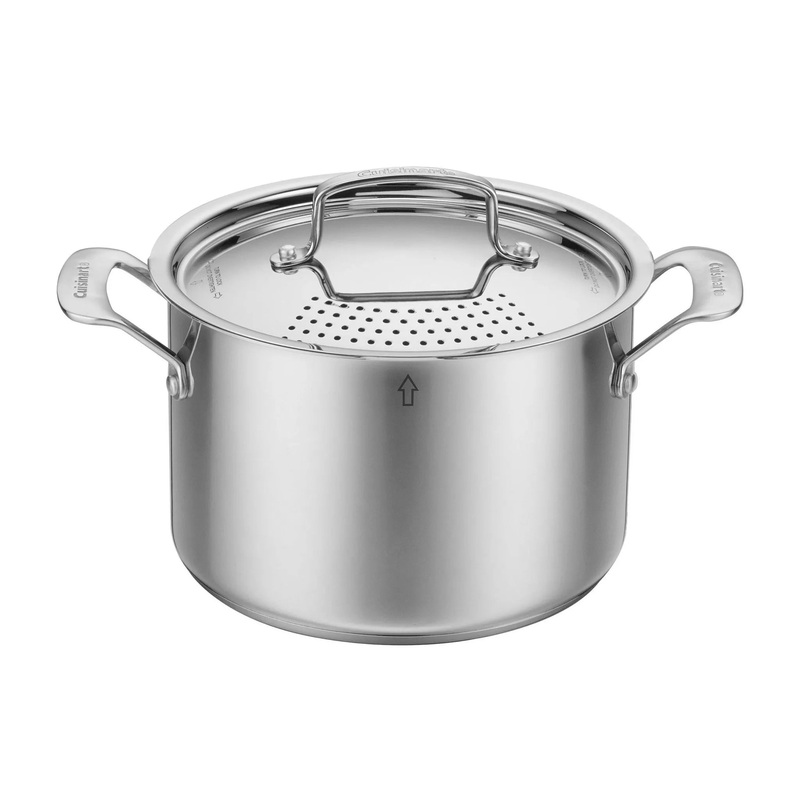 Classic 5.75qt Stainless Steel Pasta Pot with Straining Cover