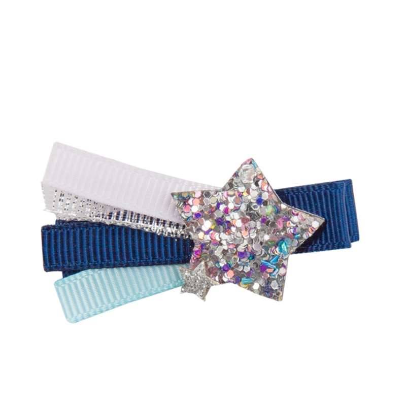 Great Pretenders Boutique Navy Star Hair Clip