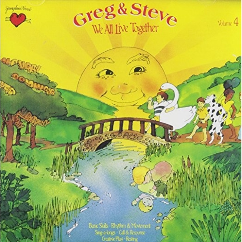 Greg & Steve We All Live Together Vol. 4 CD