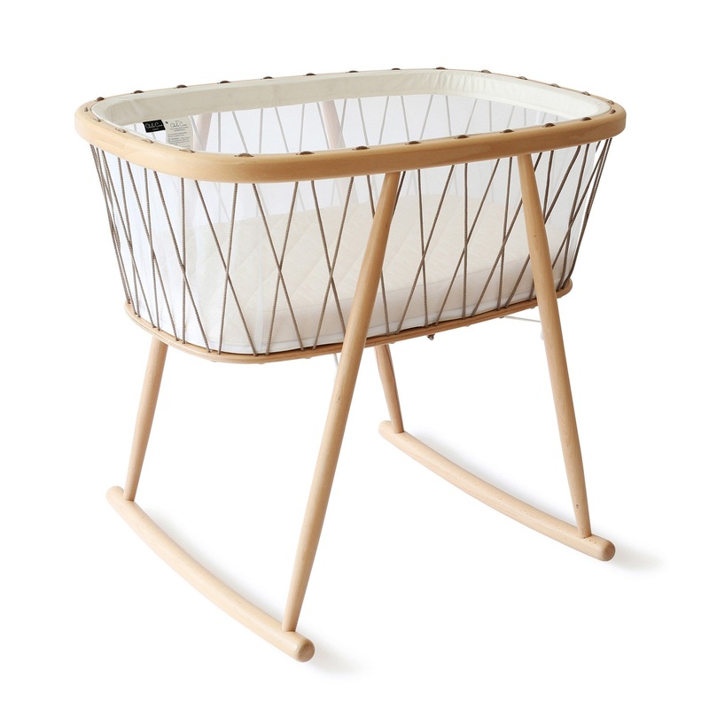 Kumi Cradle with Organic Mattress