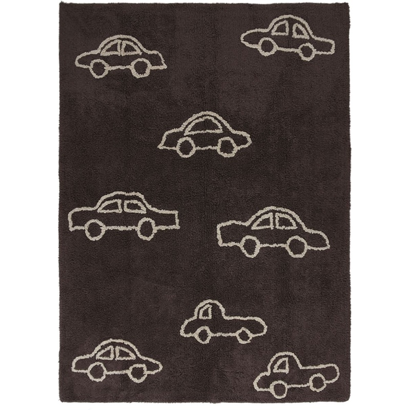Lorena Canals Cars Rug – Brown (4′ x 5′ 3″)