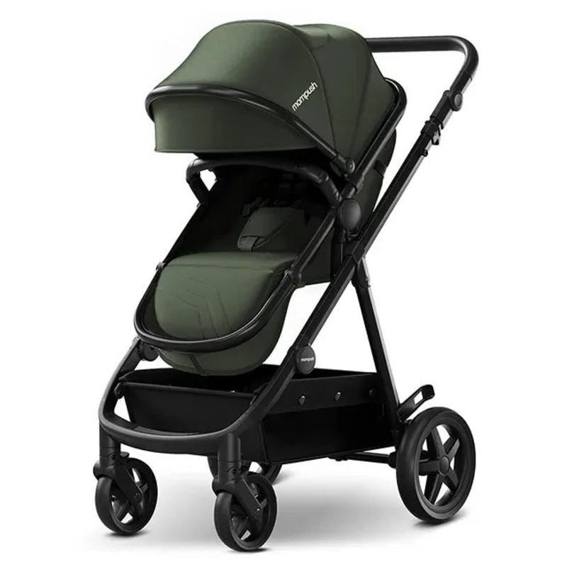 Meteor Stroller – Forest Green / Black Frame (See description)