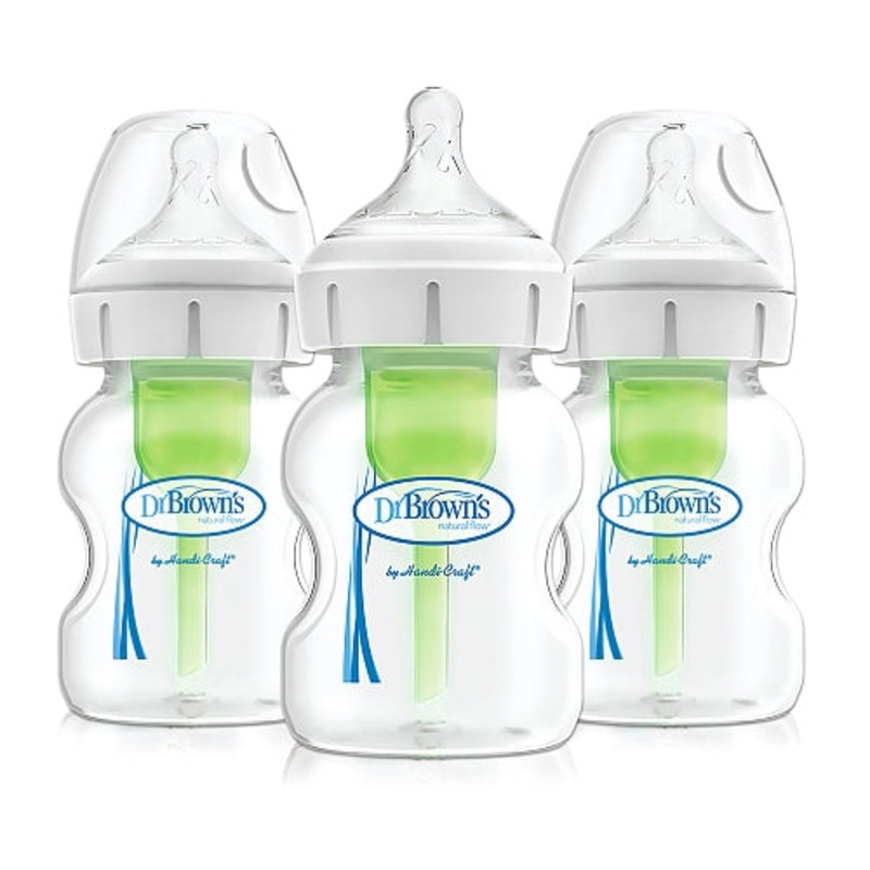 Options+ 5oz Wide-Neck Bottle – 3pk