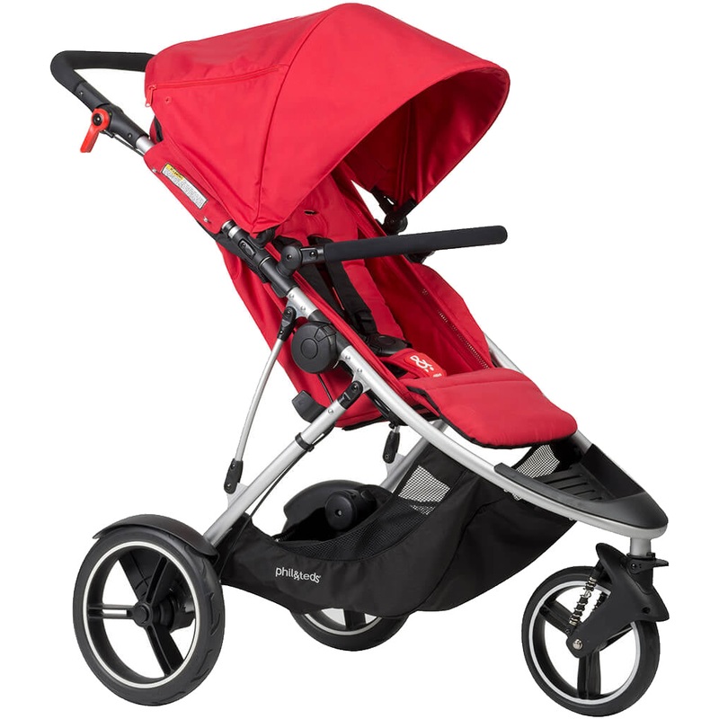 Phil & Teds Dash Stroller – Red