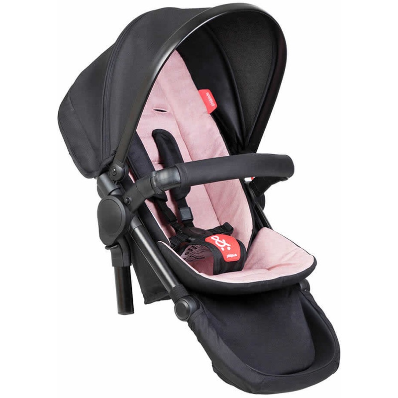 Phil & Teds Double Kit – Black/Blush