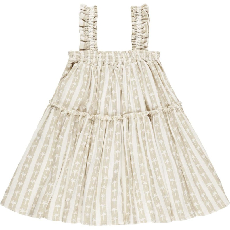 Rylee + Cru Cicily Dress || Palm Stripe