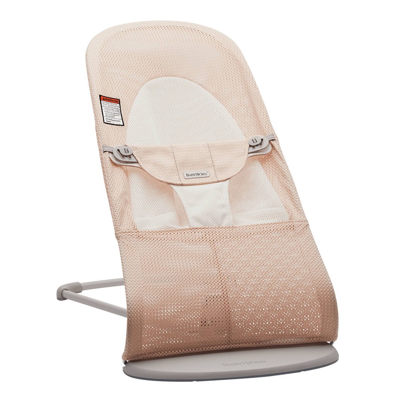Bouncer Balance Soft Mesh Pearly Pink/White