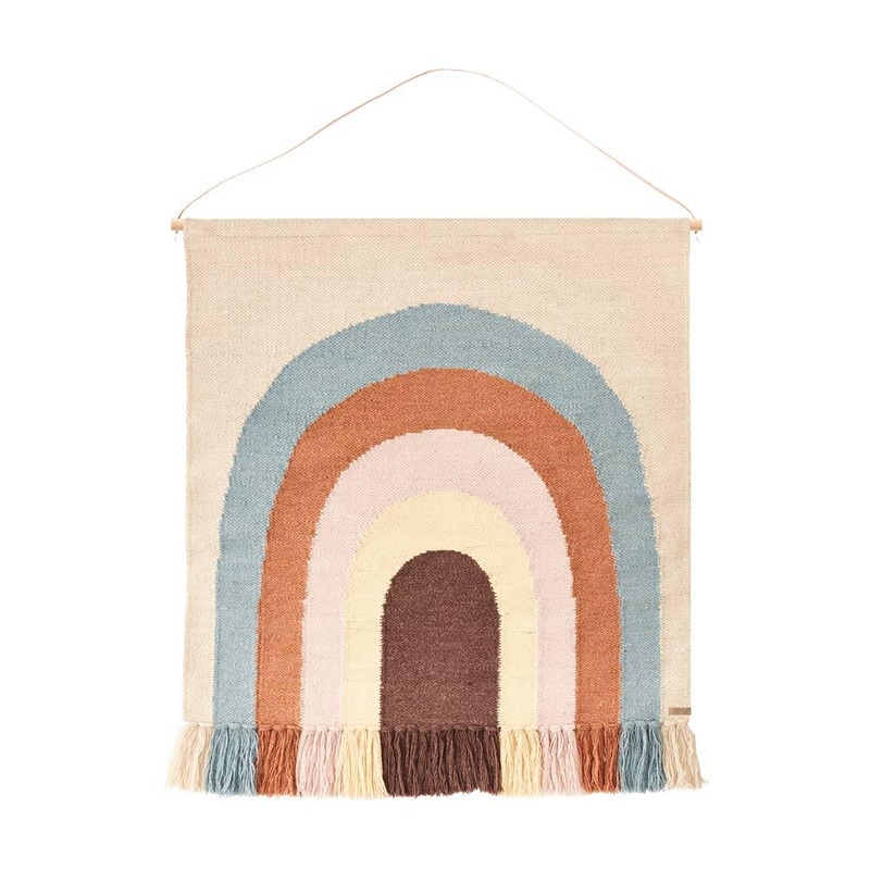 Danish Wall Rug – Follow the Rainbow Multi