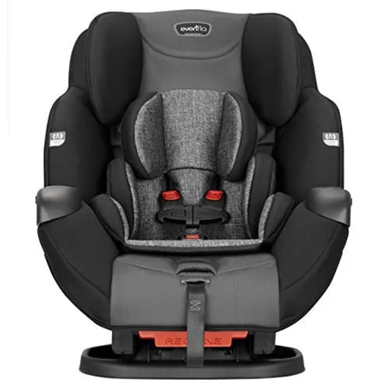 Evenflo Platinum Symphony Elite All-in-One Car Seat – Charcoal Shadow Black