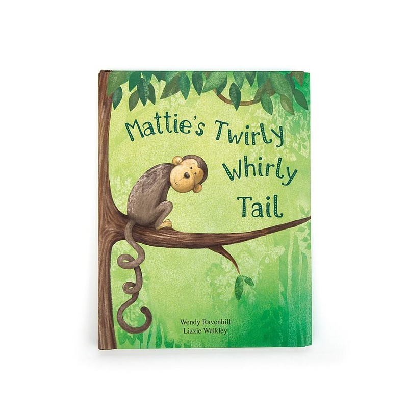 Jellycat Mattie’s Twirly Whirly Tail Book