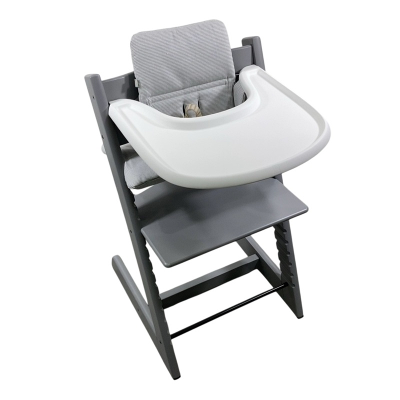 Stokke Tripp Trapp Complete High Chair, 2, Nordic Grey, Storm Grey