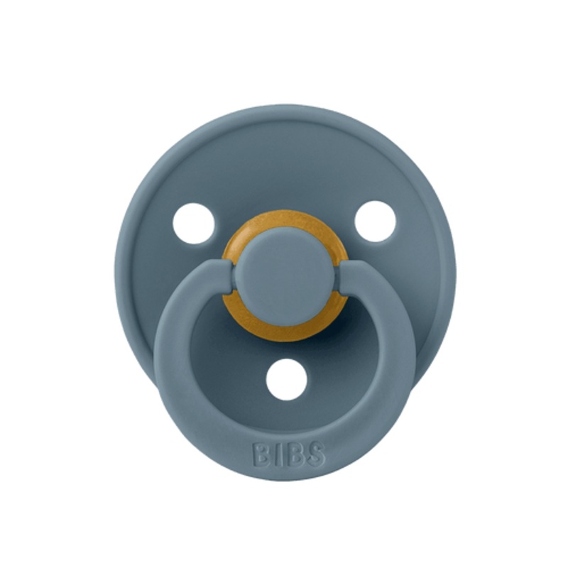 BIBS Color Baby Pacifier  1 Pack Latex – Size 1 – Petrol