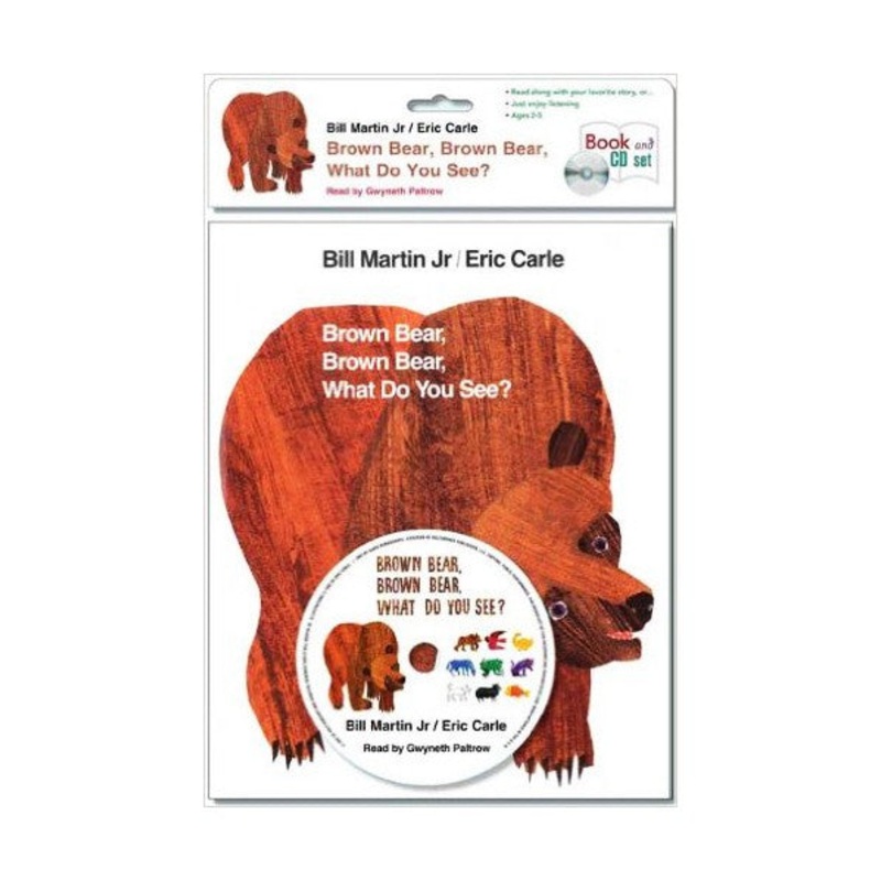 Brown Bear, Brown Bear, What Do You See?  Book & CD Set