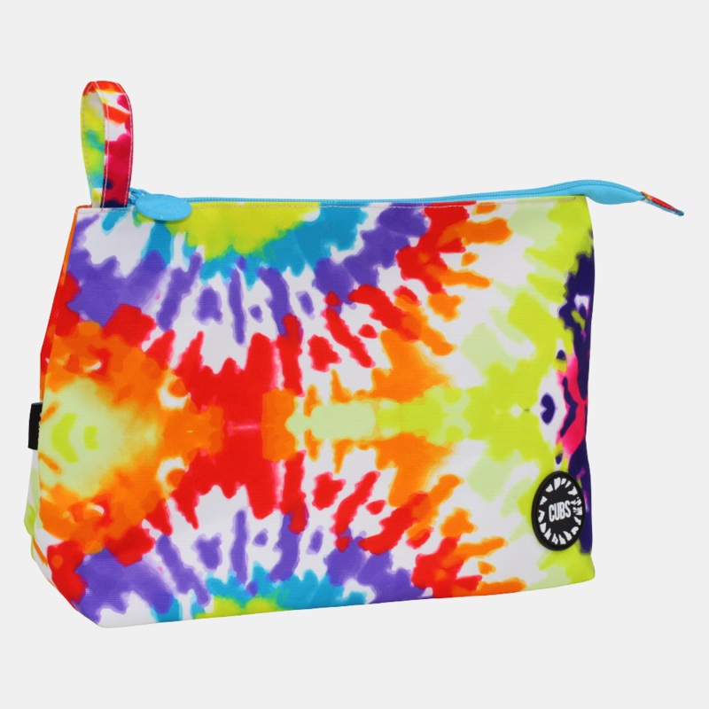 Happy Tie Dye Large Pouch