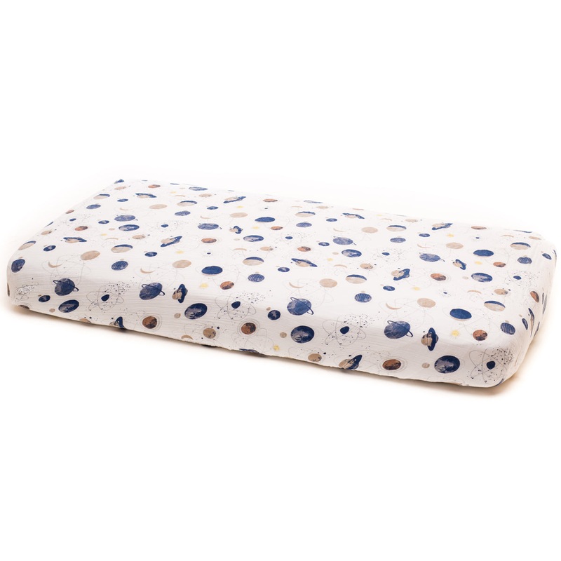 Little Unicorn Cotton Muslin Fitted Sheet – Planetary