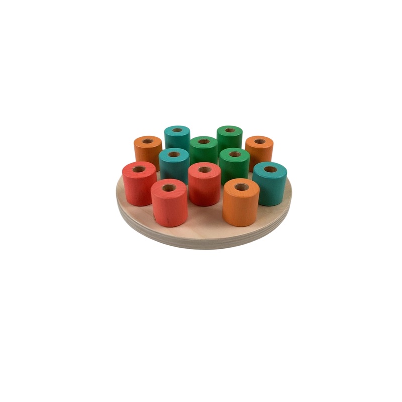 Lovevery Wooden Stacking Peg Board