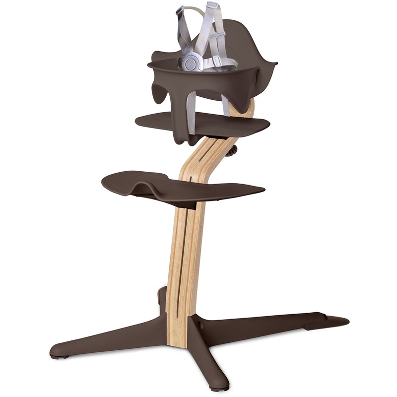 Nomi Highchair – Coffee/White Oak