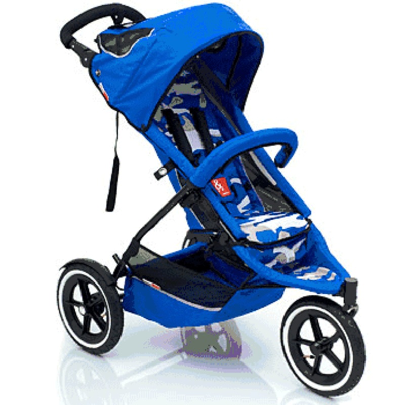 Phil & Ted Sport Buggy Single Stroller in Camo Blue