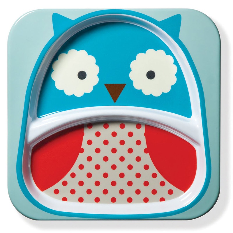 Skip Hop Zoo Divided Plate – Owl