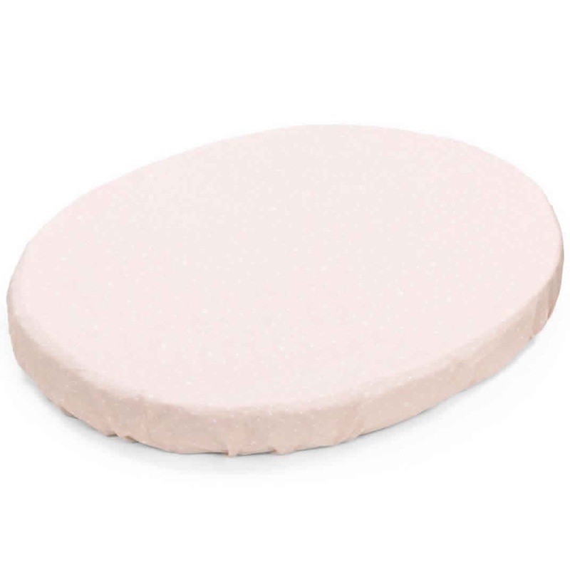 Stokke Sleepi Fitted Sheet – Pink Bee