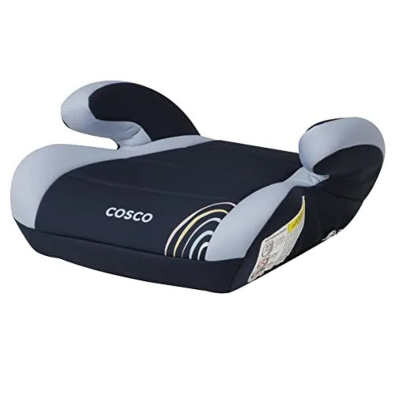 Topside Backless Booster Car Seat – Rainbow