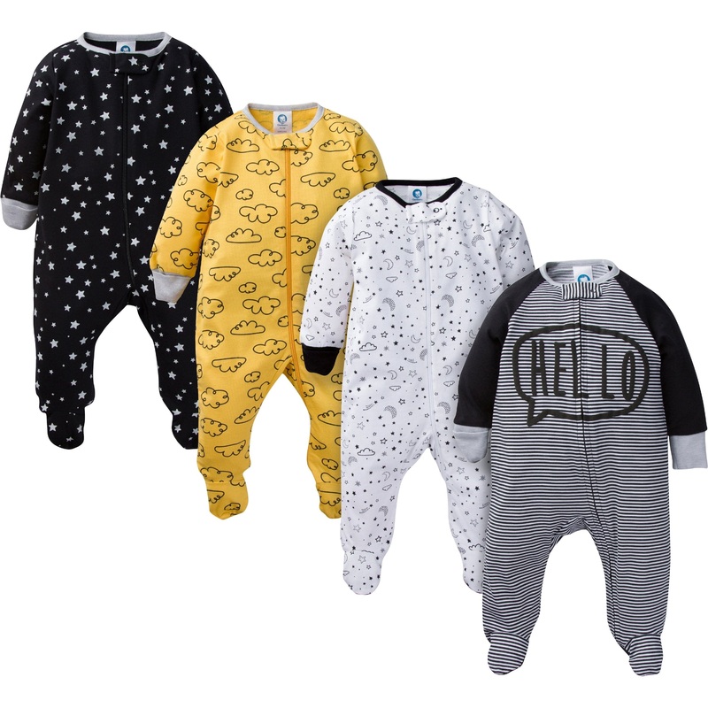 4-Pack Baby Boys Stars Sleep ‘N Plays