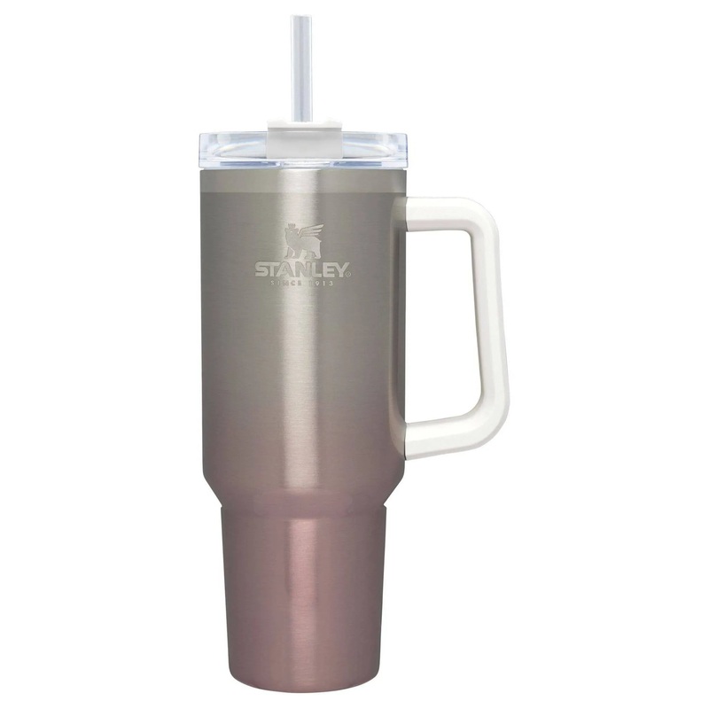 40 oz Stainless Steel Adventure Quencher Tumbler- Champagne Ombre