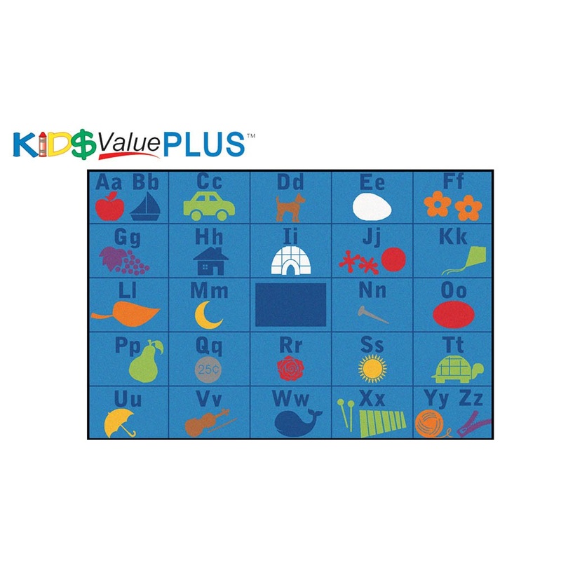 Alphabet Seating Value Rug PLUS (8′ x 12′)