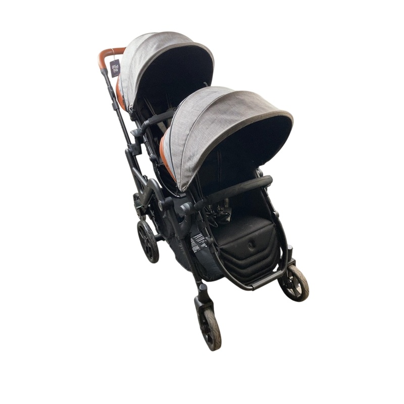 Contours Curve Double Stroller, 2018, Graphite Grey