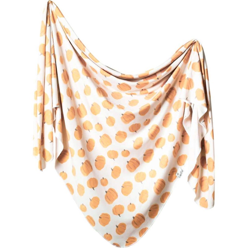 Copper Pearl Knit Swaddle Blanket | Patch