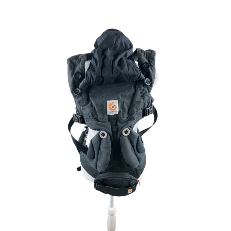 Ergobaby Omni 360 Cotton Baby Carrier, Pure Black