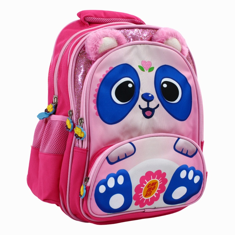 Fuchsia Panda Backpack – Preschool & KG Kids