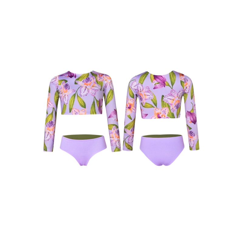 Pepita & Me Orquidea Long Sleeve Bikini Swimsuit