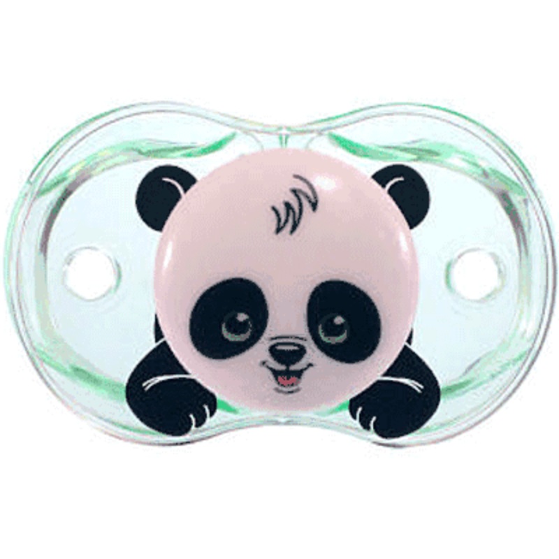 Razbaby Keep it Kleen Pacifier in Panky Panda