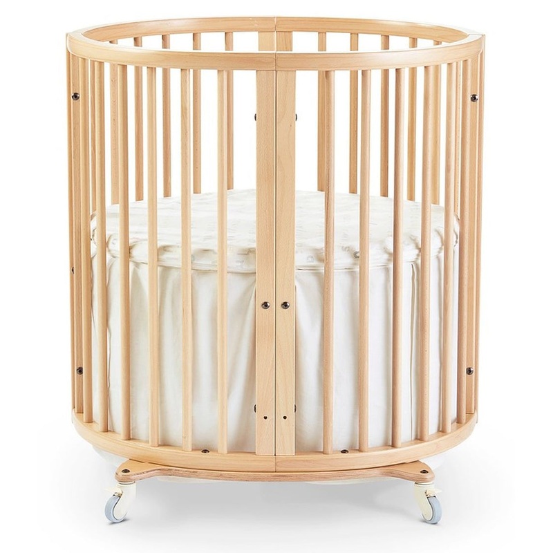 Stokke Sleepi Mini Bed Skirt by Pehr – Natural