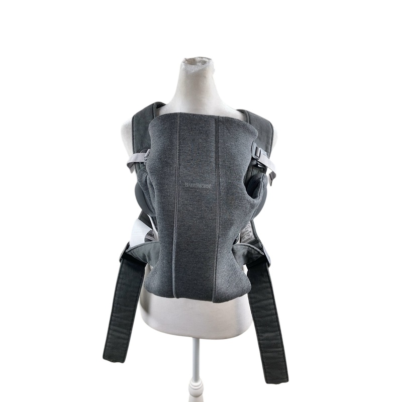 BabyBjorn Baby Carrier Mini, Dark Gray 3D Jersey