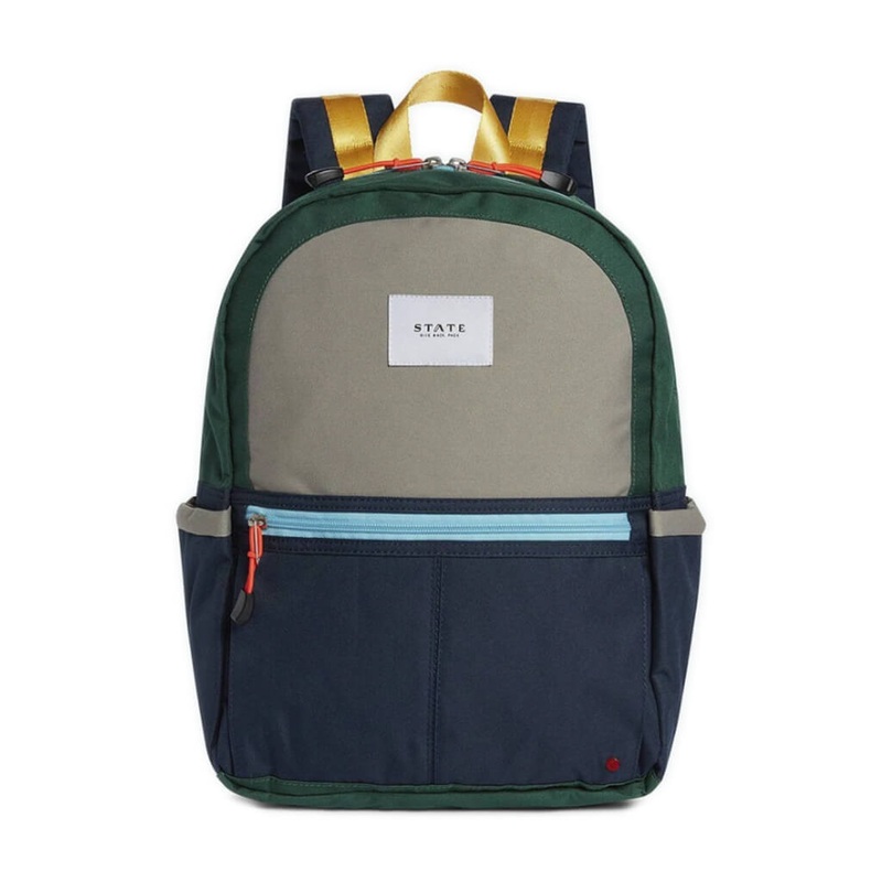Kane Kids Backpack Green/Navy