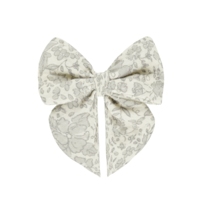 Quincy Mae Bow Clip – Blue Blossom