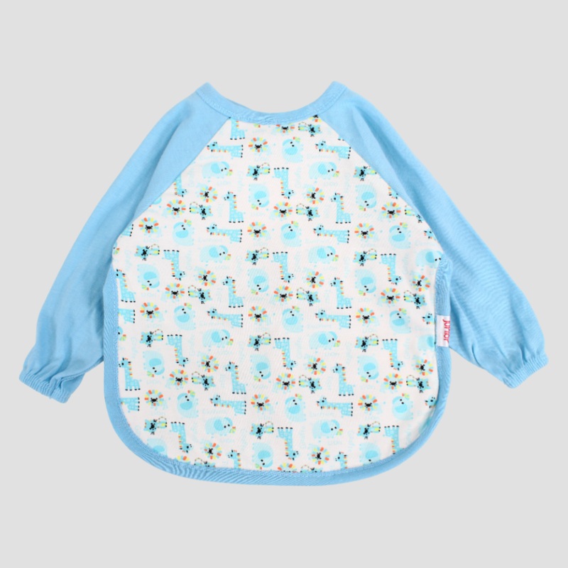 Unisex Baby All-Season Cotton Long-Sleeved Bib