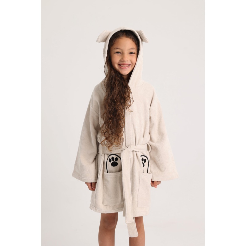 Unisex Kids Swim Robe  Bear Design