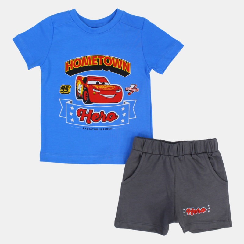 Baby Boys Cotton Pajama Set  Cars