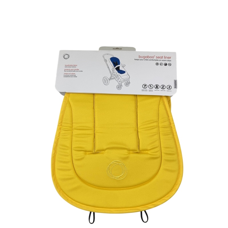 Bugaboo Dual Comfort Seat Liner, Bright Yellow