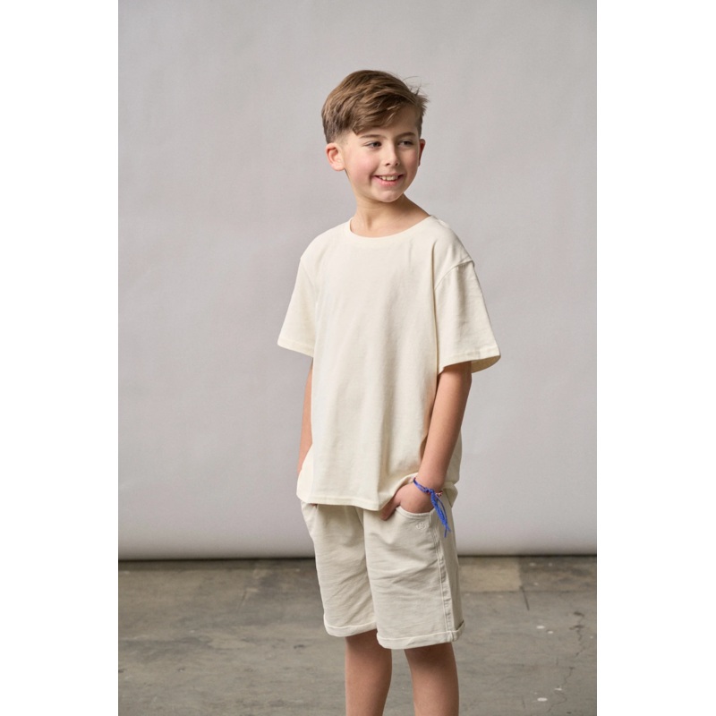 Elevated Tee – Almond