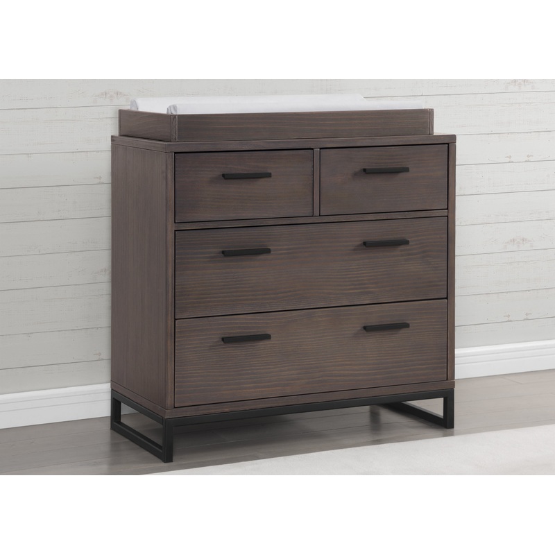 Foundry 4 Drawer Dresser with Changing Top