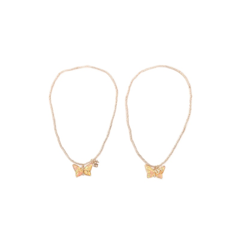 Great Pretenders Best Friends Tear & Share Butterfly Necklaces