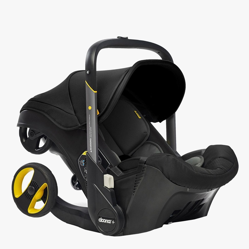 Infant Car Seat & Stroller with LATCH Base – Nitro Black