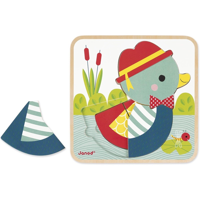Janod Multi Level Puzzle, Duck