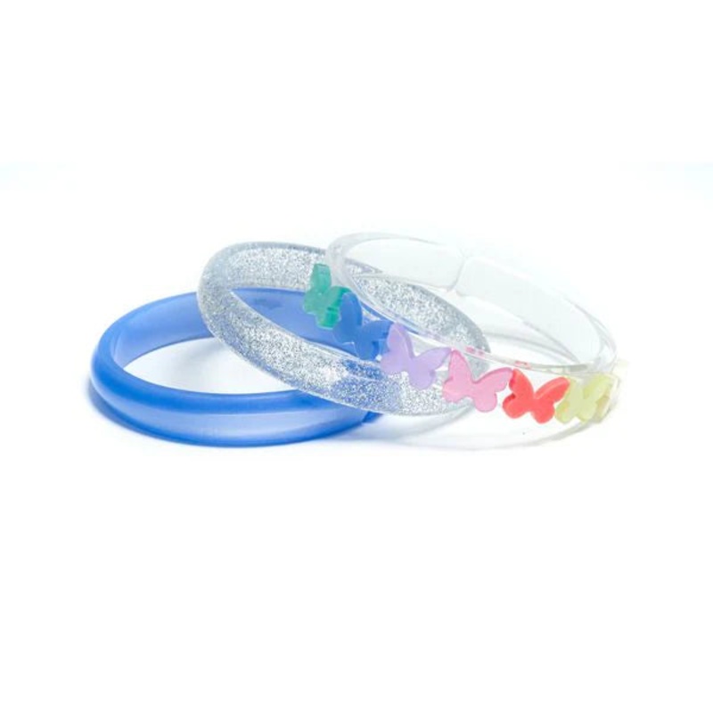Lilies & Roses Butterflies Bangles – Spring Colors