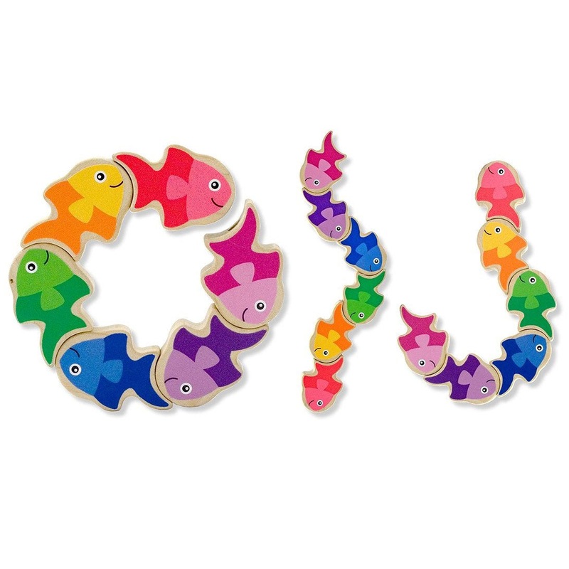 Melissa & Doug Friendly Fish Grasping Toy